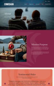 About-Tourism-Cowichan-UI-Web-Design
