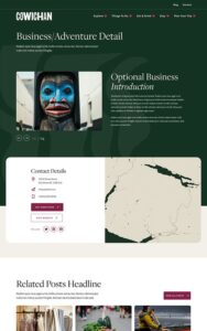 Adventure-Detail-Tourism-Cowichan-UI-Web-Design