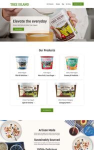 Homepage-Tree-Island-Yoghurt-UI-Design-Website