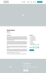 Recipe-Detail-Tree-Island-Yoghurt-UX-Design-Website