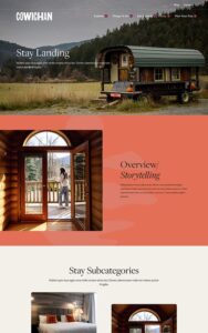 Stay-Landing-Tourism-Cowichan-UI-Web-Design